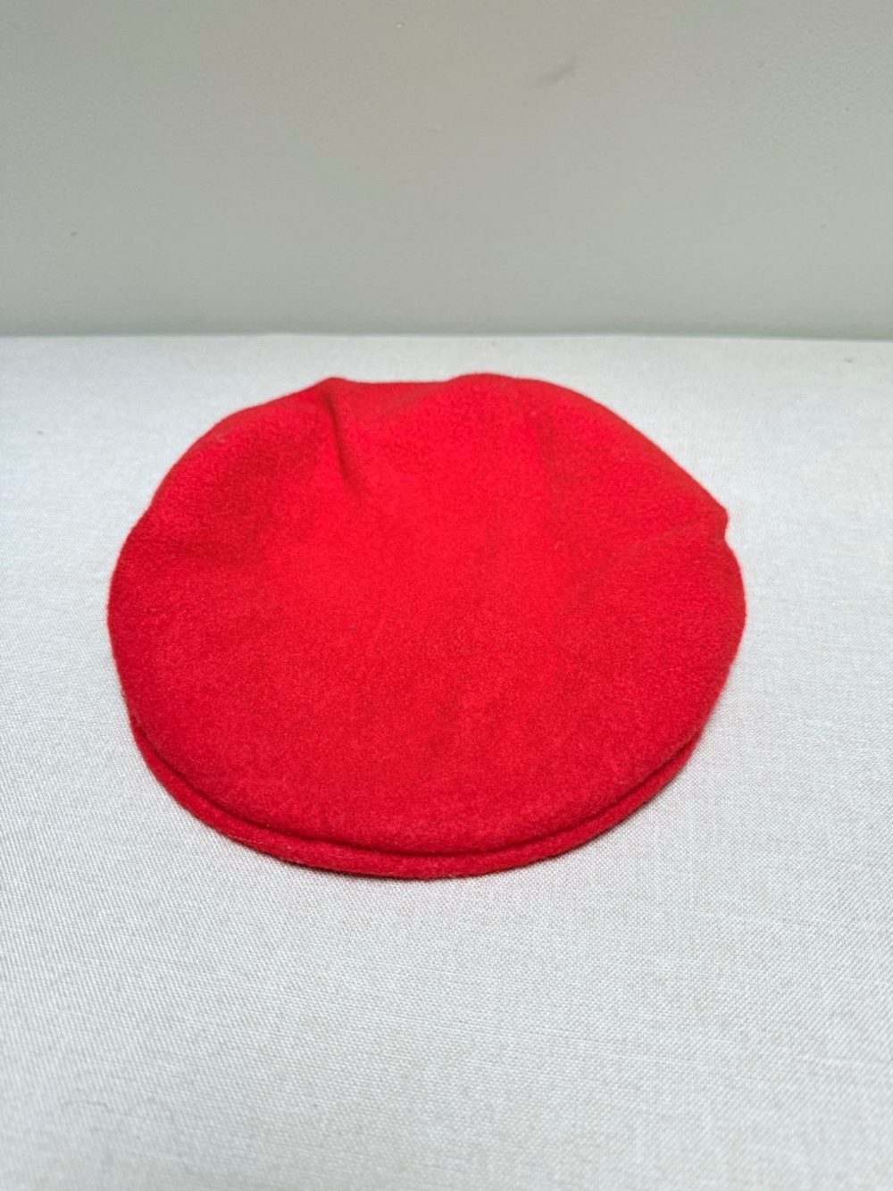 Vintage Kangol Red Wool 504 Hat Cap Made in The United Kingdom Size Large